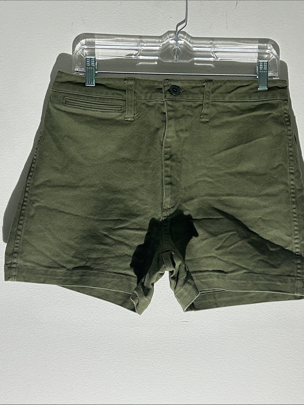 Women’s Olive Green Casual Shorts